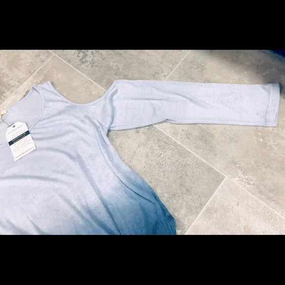 ♦️1 Left♦️NWT-Kori-Cold Shoulder Twist Tie Front Women - Measurements in Pics - Picture 11 of 16